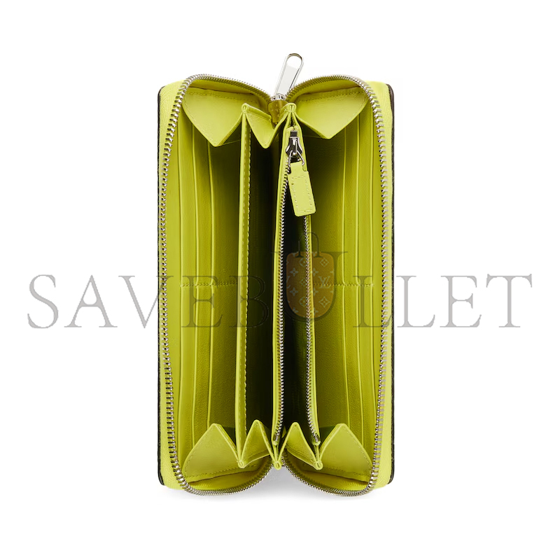 Gv*c imprint zip around wallet 835003 (19*10.5*2.5cm)